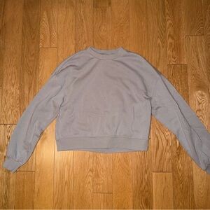BRAND NEW Light Gray Crewneck Sweatshirt